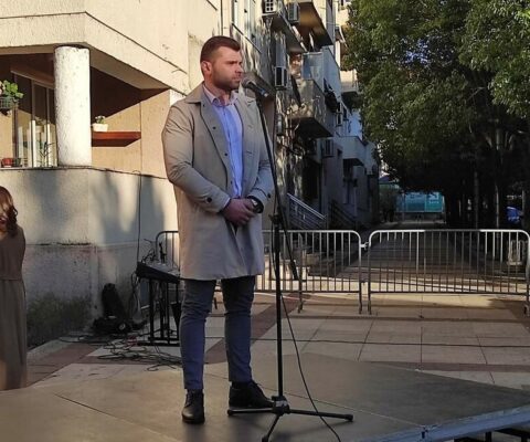 Nemanja Bulatović, predsjednik Sindikalne organizacije Državnih tužilaštava Crne Gore